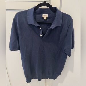 J Crew Pique Polo - M